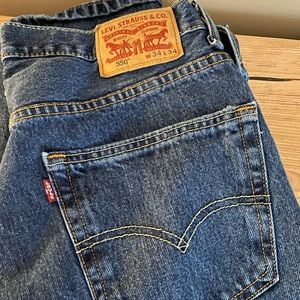 Levi’s Men’s 550 Relaxed Fit Jeans 34x34